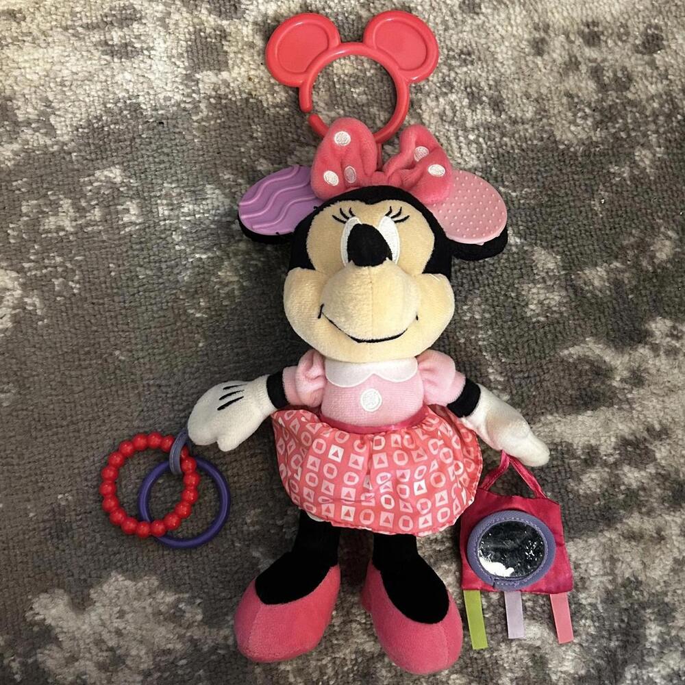 Disney Baby Plush Minnie Mouse On-The-Go Activity Toy